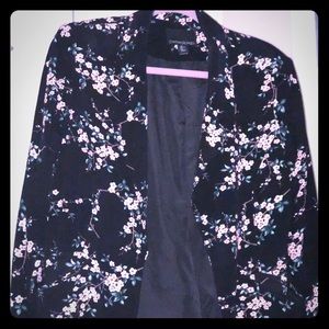 Cynthia Rowley L Blazer cherry blossoms